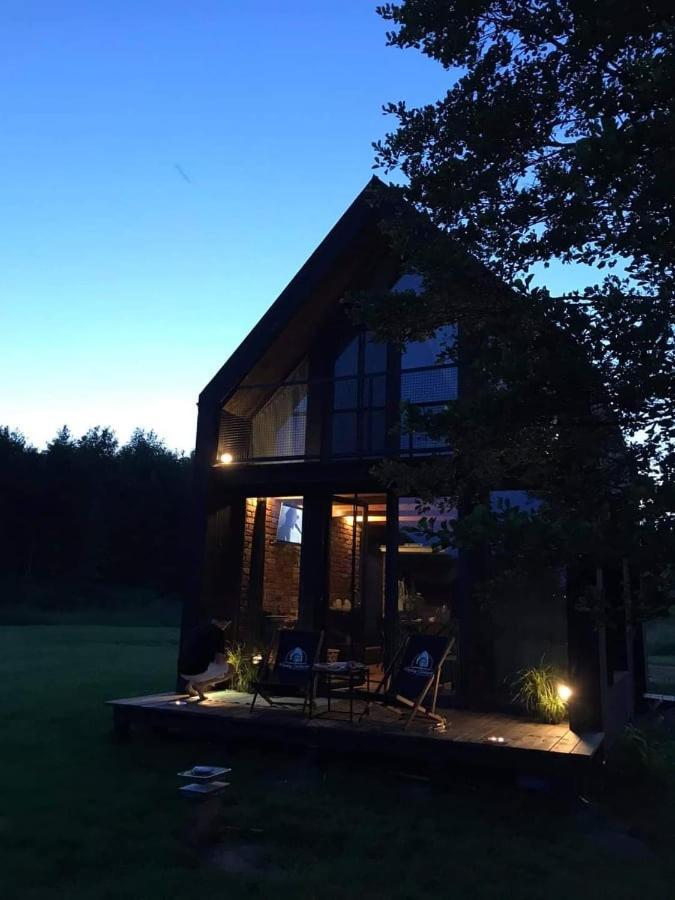 Między Olchami domek nad jeziorem. Noclegi całoroczne. Cisza, spokój. Barczewo Exterior foto