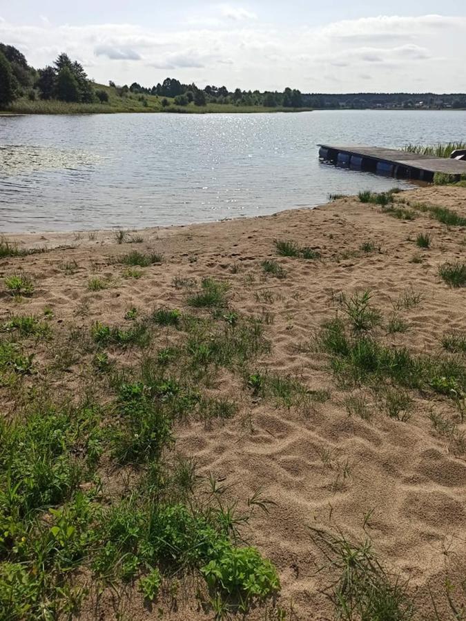 Między Olchami domek nad jeziorem. Noclegi całoroczne. Cisza, spokój. Barczewo Exterior foto