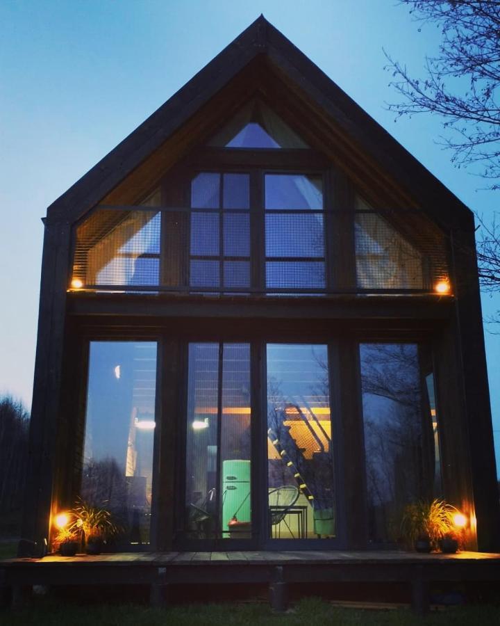 Między Olchami domek nad jeziorem. Noclegi całoroczne. Cisza, spokój. Barczewo Exterior foto
