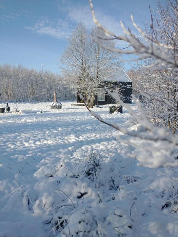 Między Olchami domek nad jeziorem. Noclegi całoroczne. Cisza, spokój. Barczewo Exterior foto